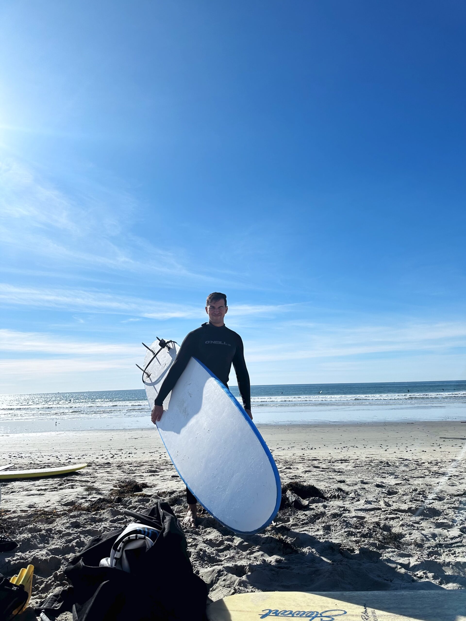 Dr. Paul Fierro Surfing