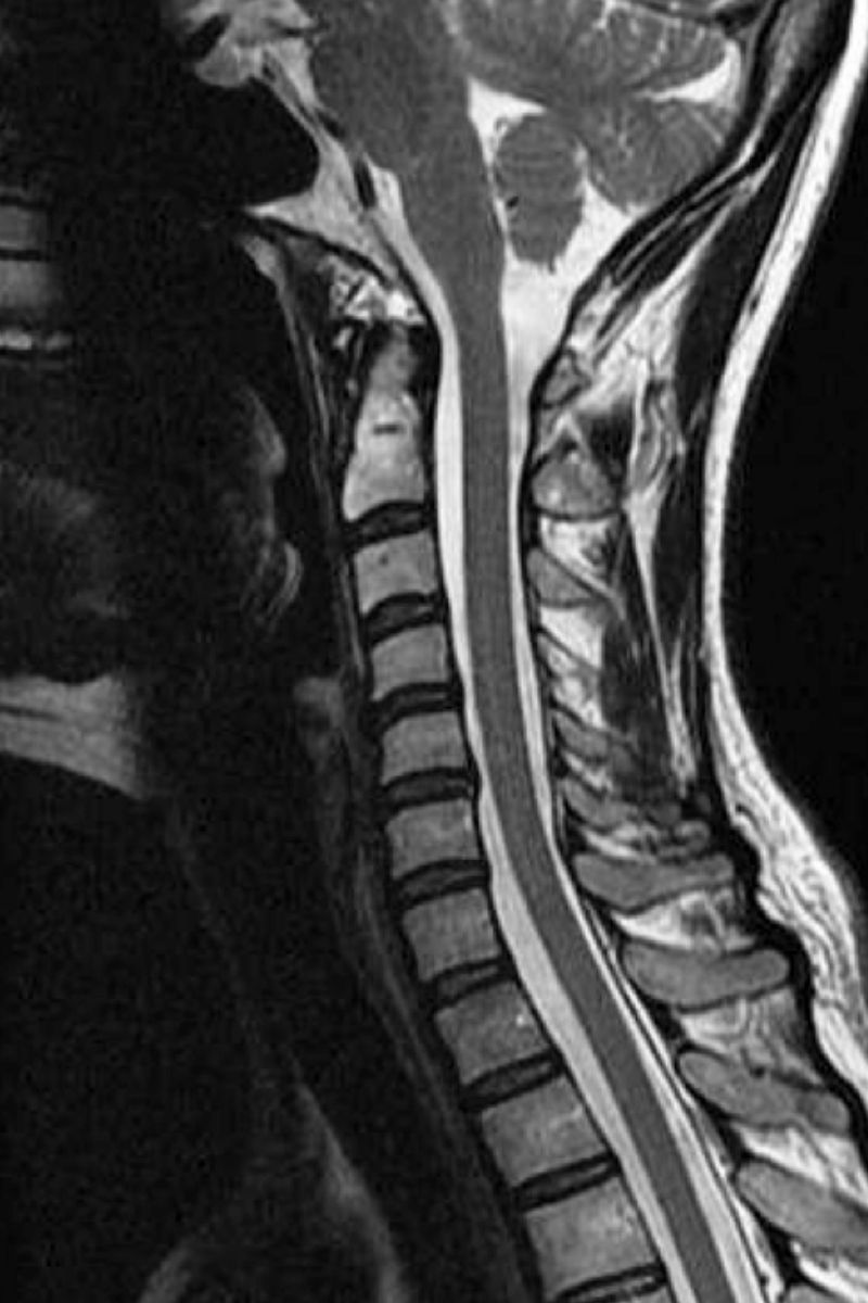 CSF flow of the cervical spine