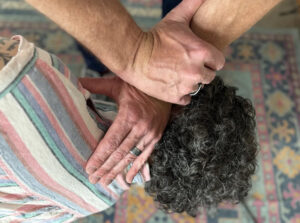 Dr. Norris delivering a NUCCA Correction